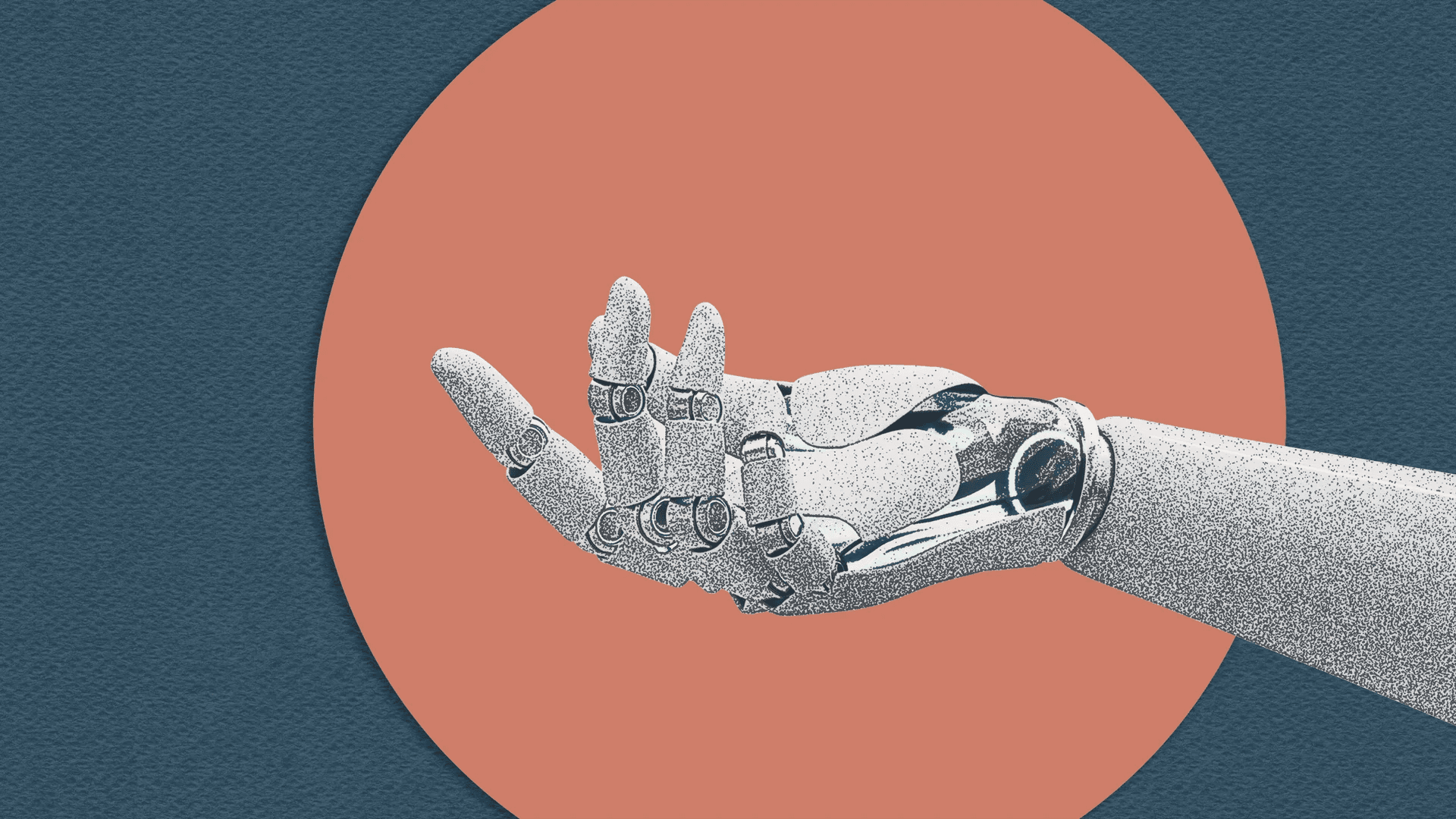 Robotic hand extended — Fast Company on the next ad market, built for machines